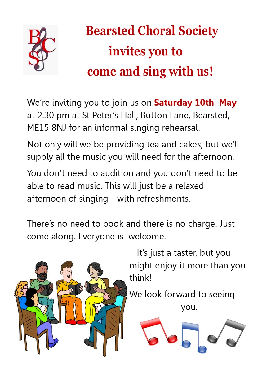 Come and Sing Event